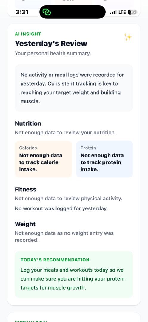 NutriTrack AI screenshot 4